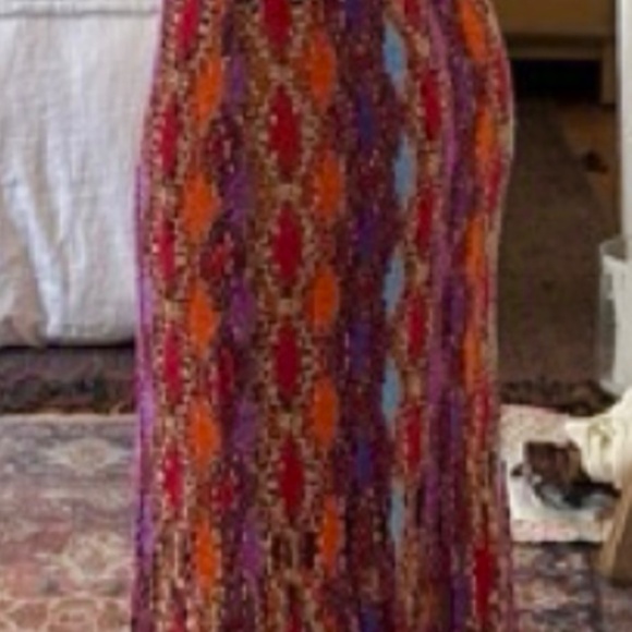 Gorgeous multicoloured crochet dress from Zara with fringe - Picture 14 of 16